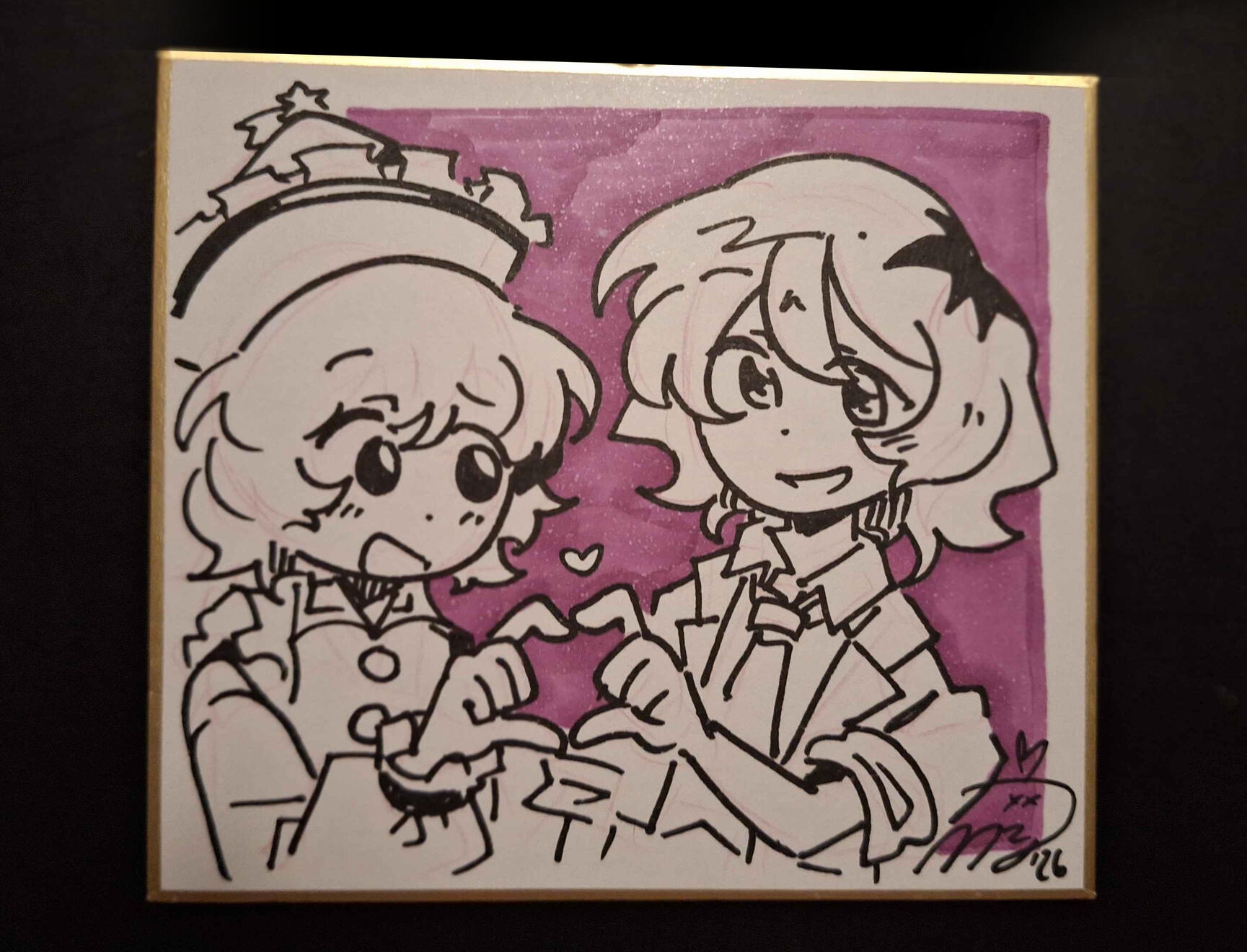 artist: deltamiyo [twitter*] [bsky*] [instagram*] commissioned live at TouhouFest 2026!