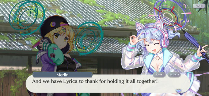 I'm so happy that they give Lyrica credit for being the band's harmonizer...!