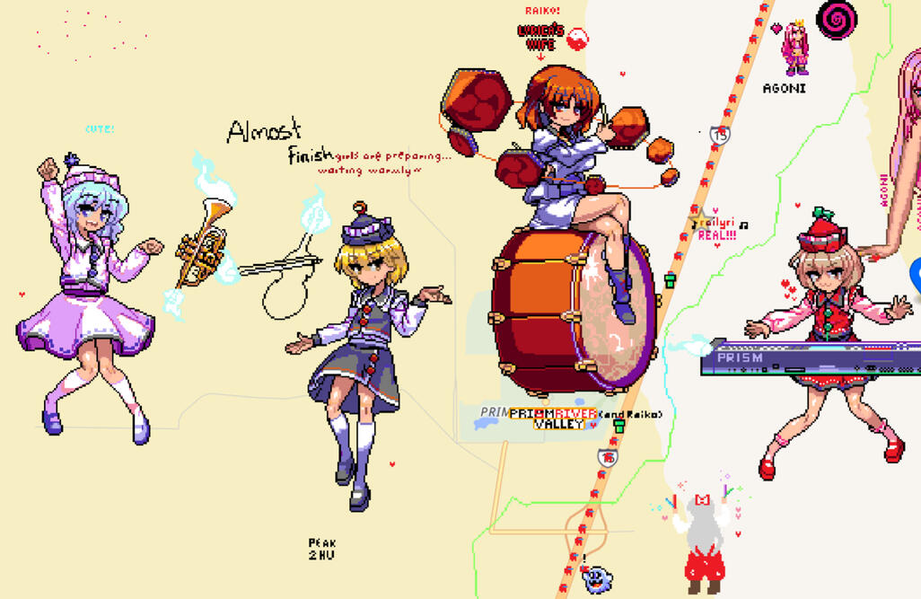 Please beware of the skimpy lady to the right... She's valid, but also, she should stop hitting on Lyrica in front of her wife.